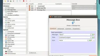 Actiona screenshot