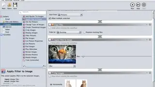 Action(s) screenshot