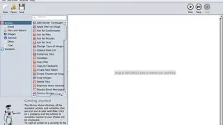 Action(s) screenshot