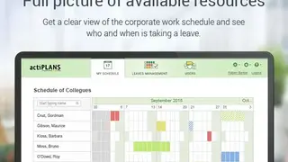 actiPLANS screenshot