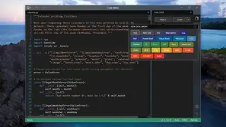 Actipro Code Writer screenshot
