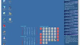 Active Desktop Calendar screenshot