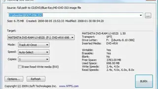 Active@ ISO Burner screenshot