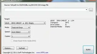 Active@ ISO Burner screenshot