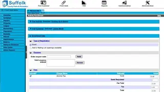 ActiveNet screenshot