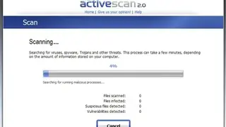 ActiveScan screenshot
