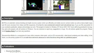 ACTS screenshot