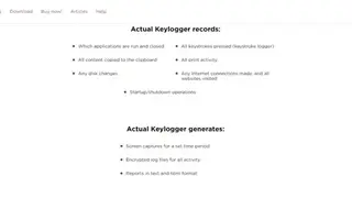 Actual Keylogger screenshot