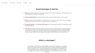 Actual Keylogger screenshot