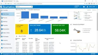 Acumatica screenshot