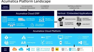 Acumatica screenshot