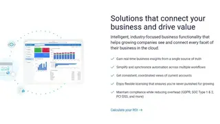 Acumatica Cloud ERP screenshot