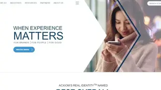 Acxiom screenshot