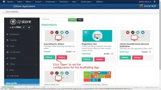 Acymailing screenshot
