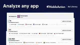 Ad Library by MobileAction screenshot