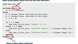 Ada screenshot
