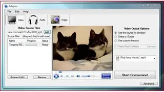 Adapter screenshot