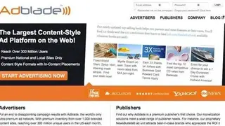 Adblade screenshot