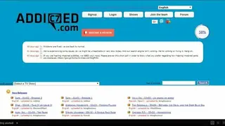Addic7ed screenshot