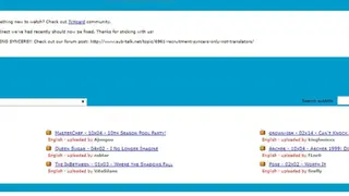 Addic7ed screenshot