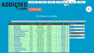 Addic7ed screenshot