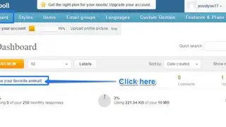 Addpoll screenshot