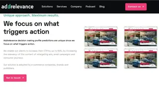 Addrelevance screenshot