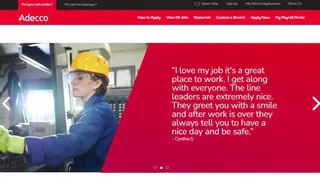 Adecco Staffing screenshot