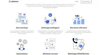 Adereso Helpdesk screenshot