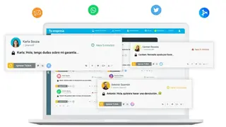 Adereso Helpdesk screenshot