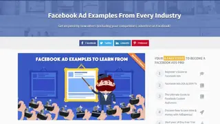 AdEspresso’s Facebook Ad Examples screenshot