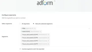 Adform screenshot