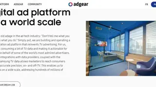 AdGear screenshot