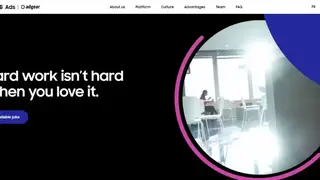 AdGear Publisher screenshot