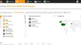 AdGlare Ad Server screenshot