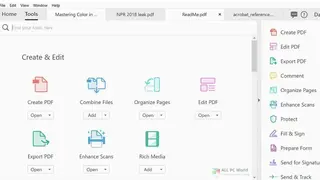 Adobe Acrobat DC screenshot