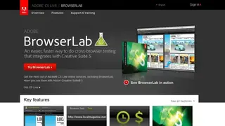 Adobe BrowserLab screenshot