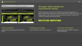 Adobe BrowserLab screenshot