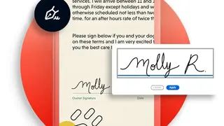 Adobe Cloud eSign screenshot