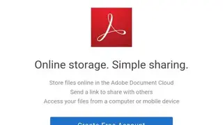 Adobe Document Cloud screenshot