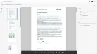 Adobe Document Cloud screenshot