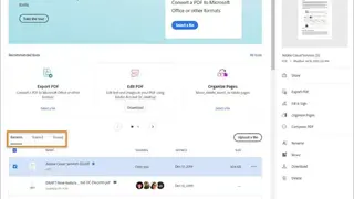 Adobe Document Cloud screenshot