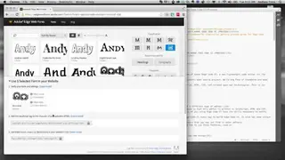 Adobe Edge Web Fonts screenshot