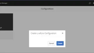 Adobe Experience Manager Livefyre screenshot