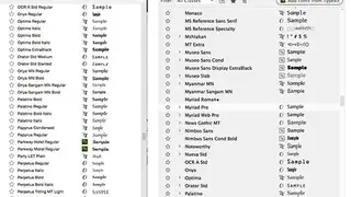 Adobe Fonts screenshot