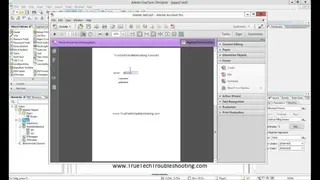 Adobe LiveCycle screenshot