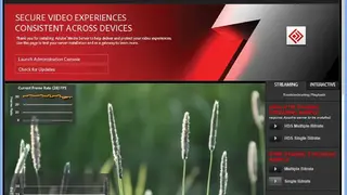 Adobe Media Server screenshot