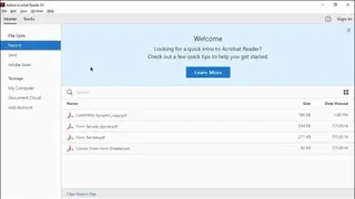 Adobe Reader DC screenshot