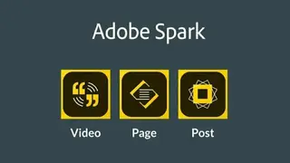 Adobe Spark screenshot