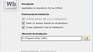 Adobe Wallaby screenshot